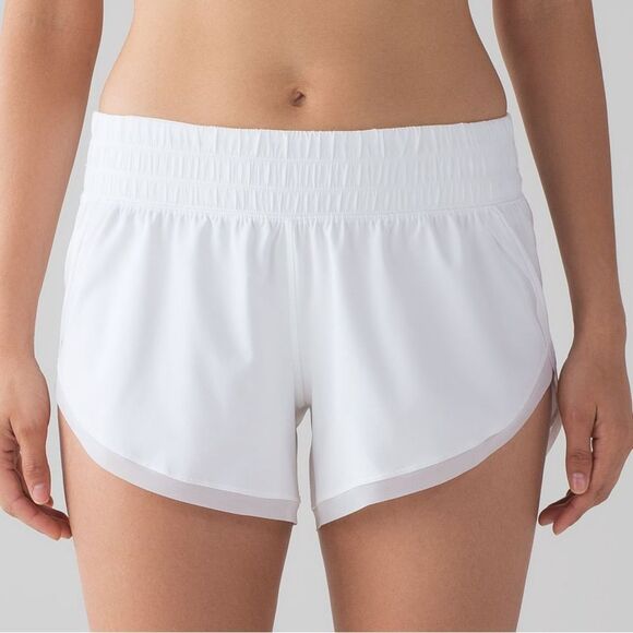 lululemon athletica Pants - Lululemon Anew Short 4” White Size 4 Swift Light Low Rise